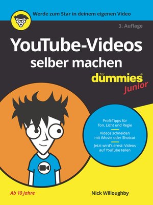 cover image of YouTube-Videos selber machen f&uuml;r Dummies Junior
